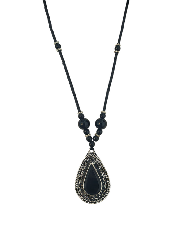 Vintage Black Necklace