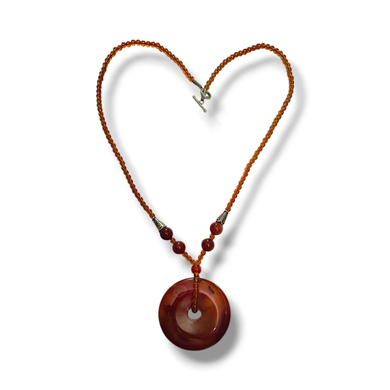 Brown Agate Necklace