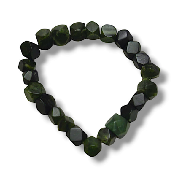 Dark Green Jade Bracelet