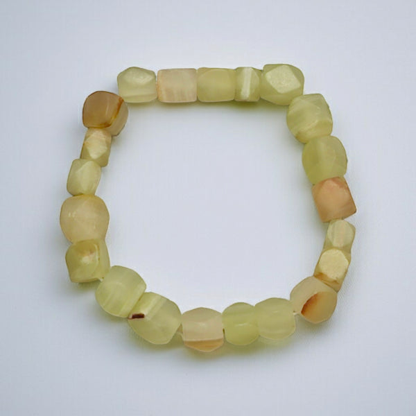 Light Color Agate Bracelet