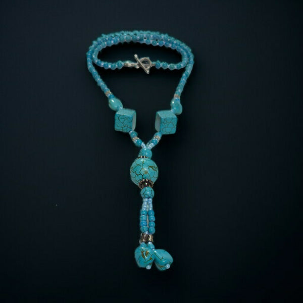 Turquois Blue Color Imitation